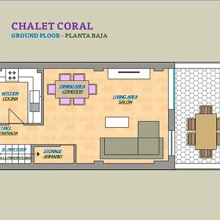 Coral Сasa de vacaciones *